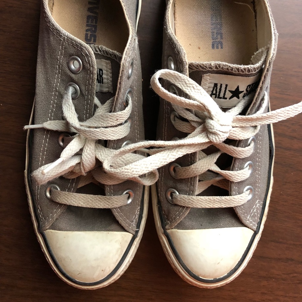 Grey Converse All star sneakers